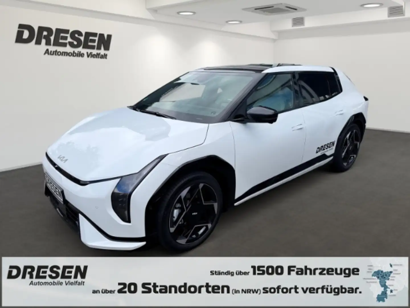 Kia EV4 GT-LINE 81,4 kWh NAVI,DAB,KLIMA,SITZHZG,LENKRADHZG Blanc - 1