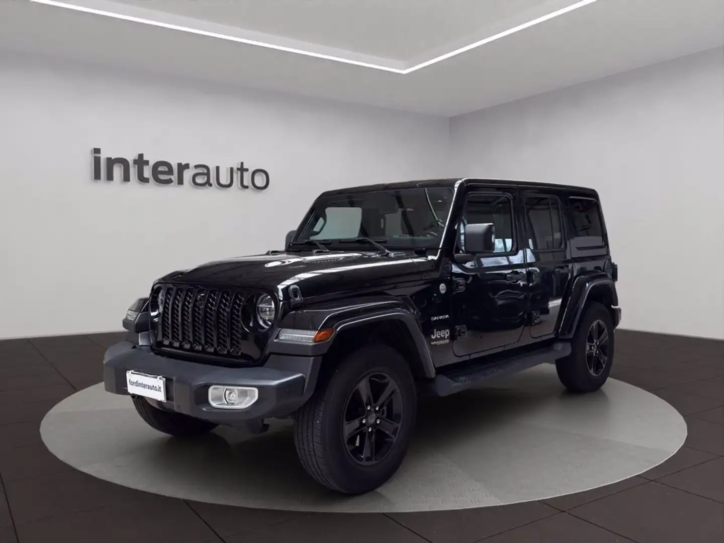 Jeep Wrangler Unlimited 2.0 turbo Sahara auto Чорний - 1