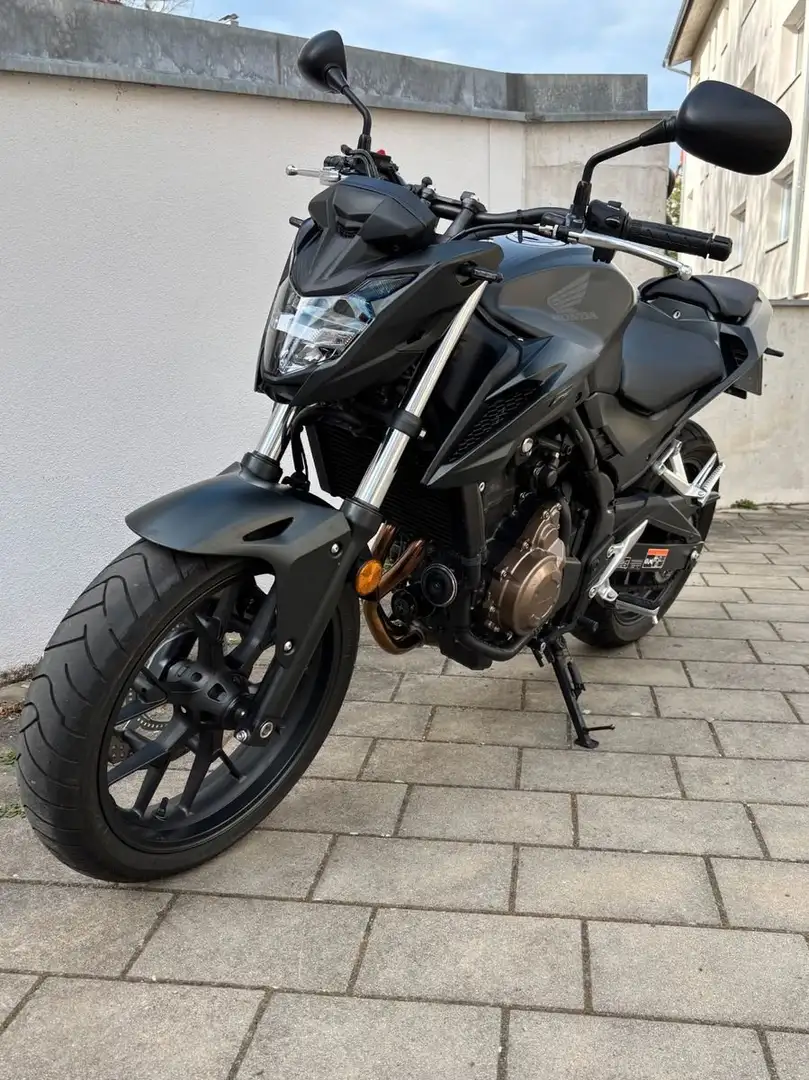 Honda CB 500 FA, ABS, LED, Ganganzeige, LED Blinker Siyah - 1
