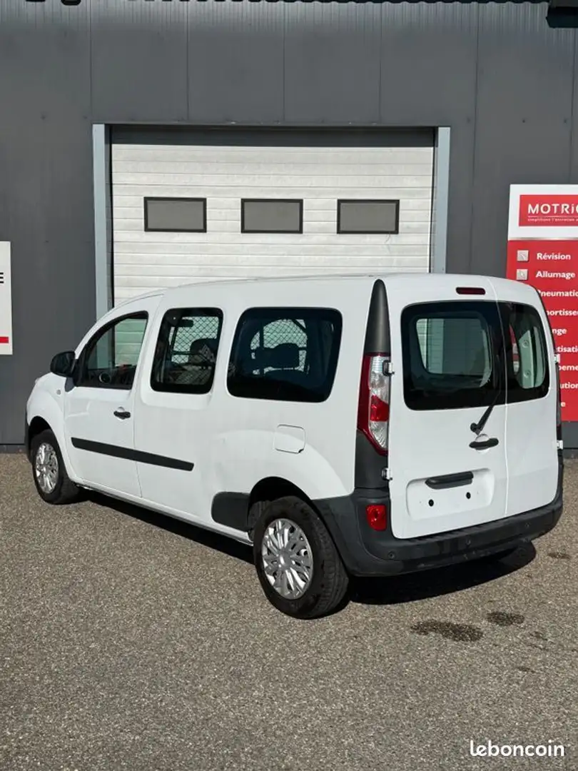 Renault Kangoo maxi dci 95 grand confort tva reccuperable Blanc - 2