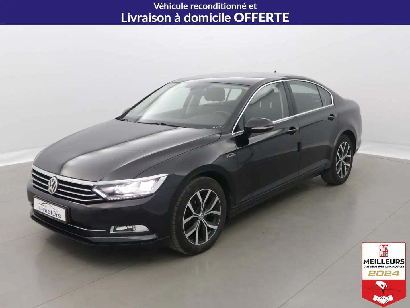 Volkswagen Passat 1.6 TDI 120 BMT DSG7 - Connect Negru - 1
