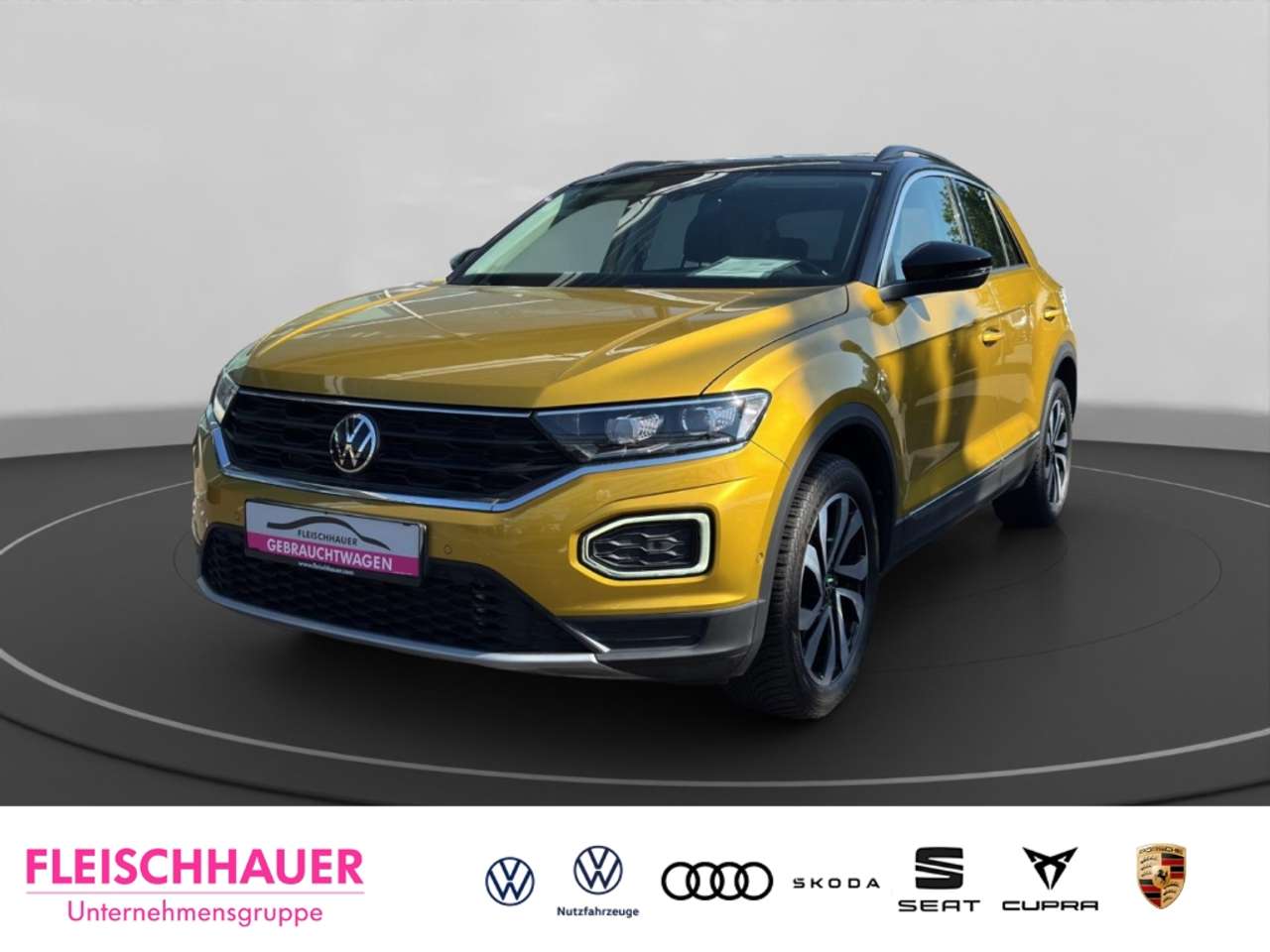 Volkswagen T-Roc 2021 — Active 2.0 TDI Navi+LED+AHK+Pano+Stdhzg+ACC+Kamera