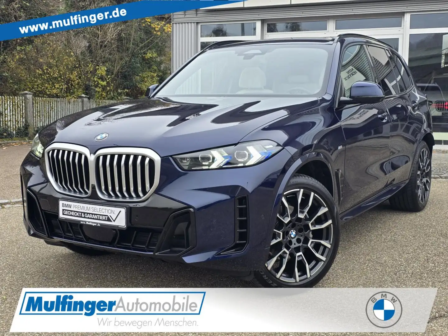 BMW X5 x30d M Sport HUD PanoD.Standh.Soft P-Prof 21" Bleu - 1