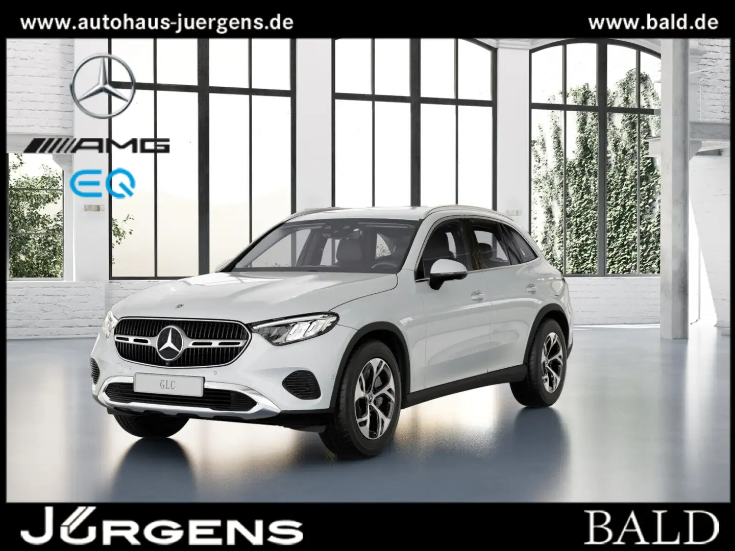 Mercedes-Benz GLC 300 de 4M Avantgarde/LED/360/AHK/Distr/Memo Weiß - 2