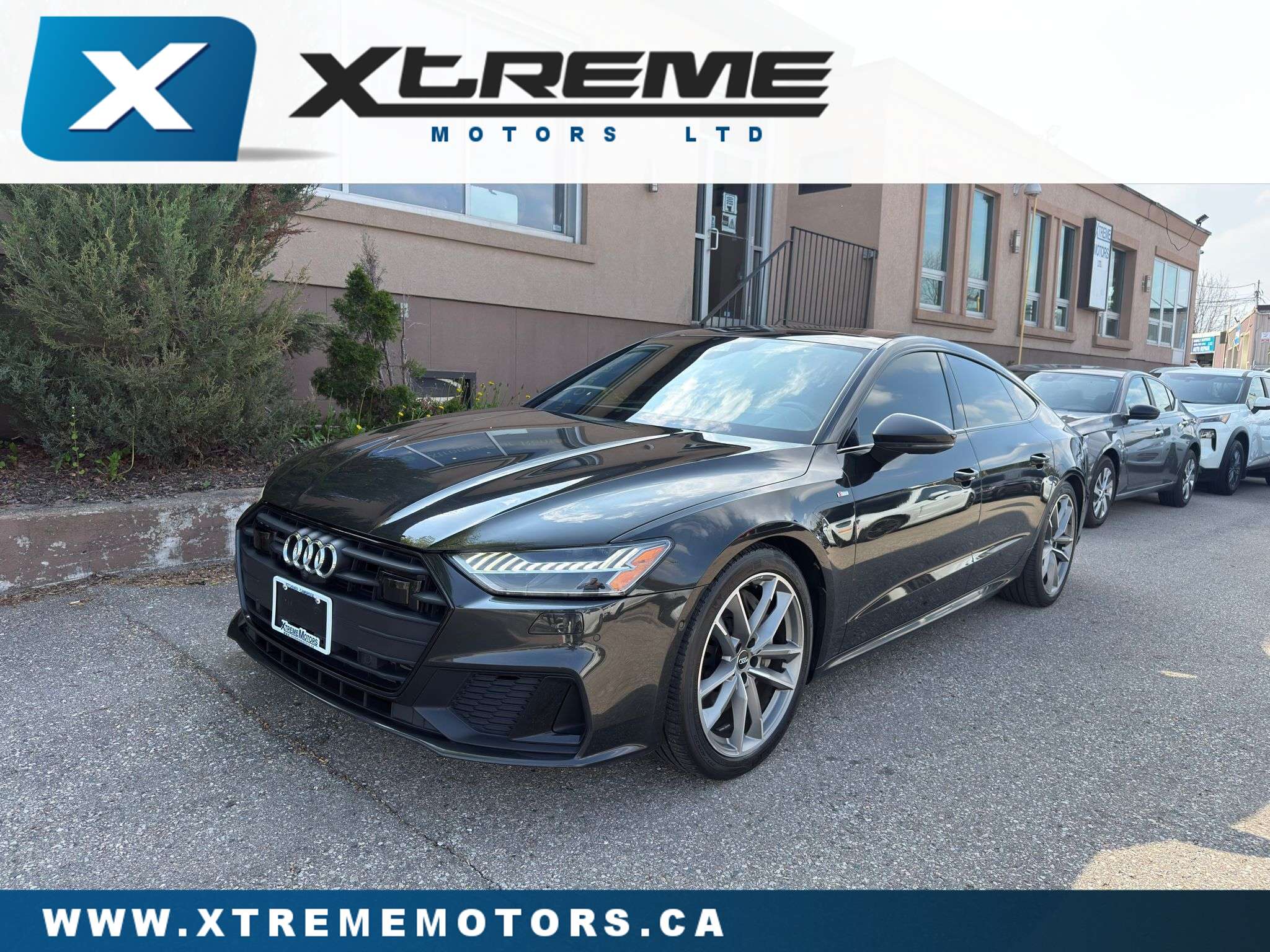 Black 2019 Audi A7 Sedan Automatic