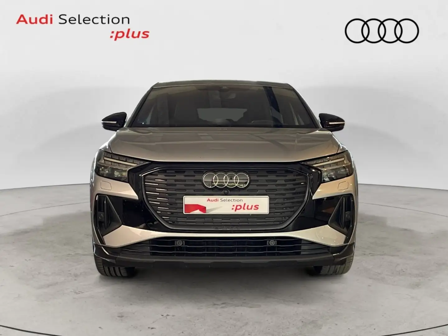 Audi Q4 e-tron Sportback 40 Black Line 82KWh Plateado - 2