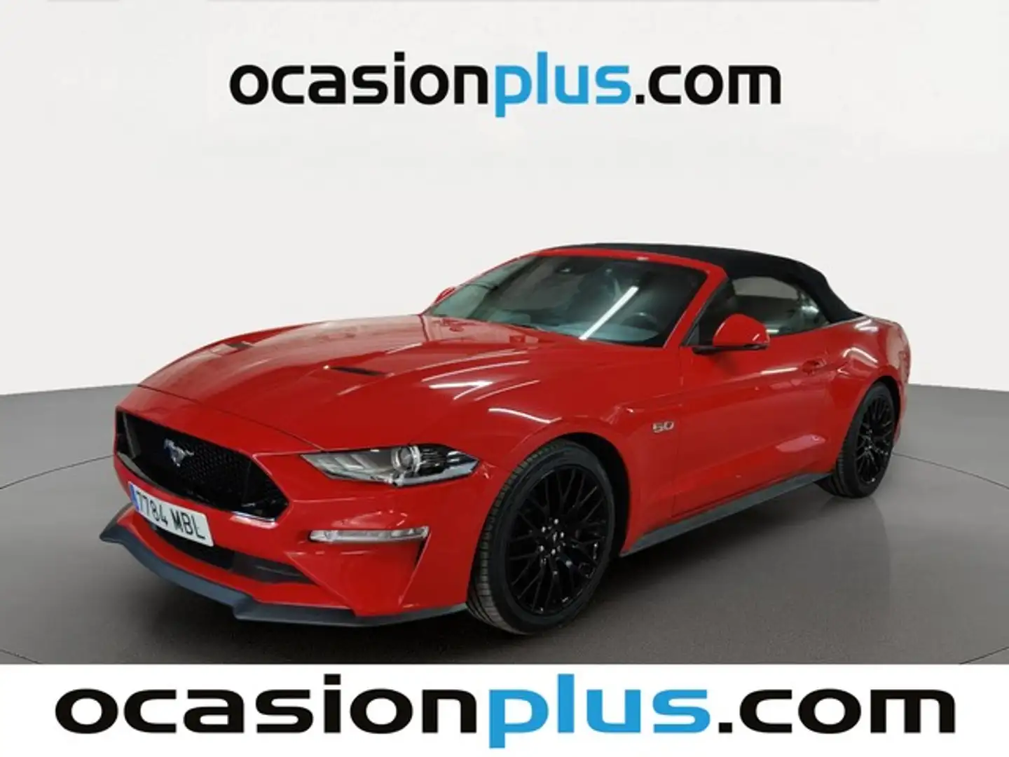Ford Mustang Convertible 5.0 Ti-VCT GT Aut. Rojo - 2