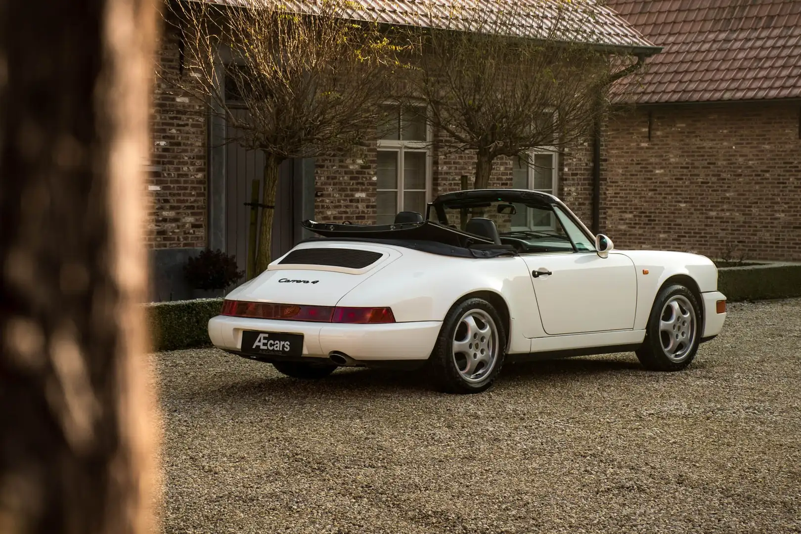 Porsche 964 911 CARRERA 4 *** MANUAL / FULL HISTORY *** Blanc - 2
