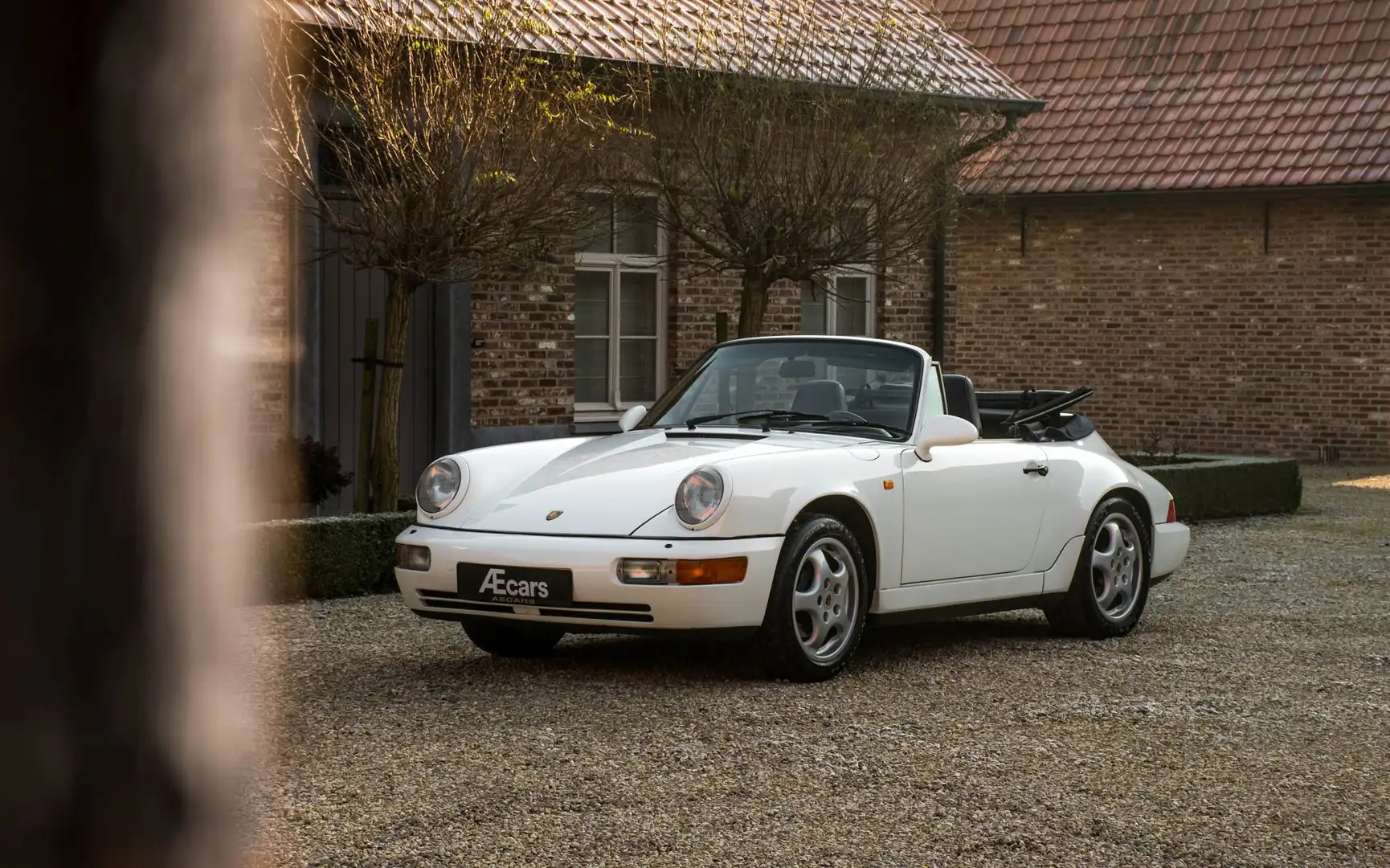 Porsche 964 911 CARRERA 4 *** MANUAL / FULL HISTORY *** Blanc - 1