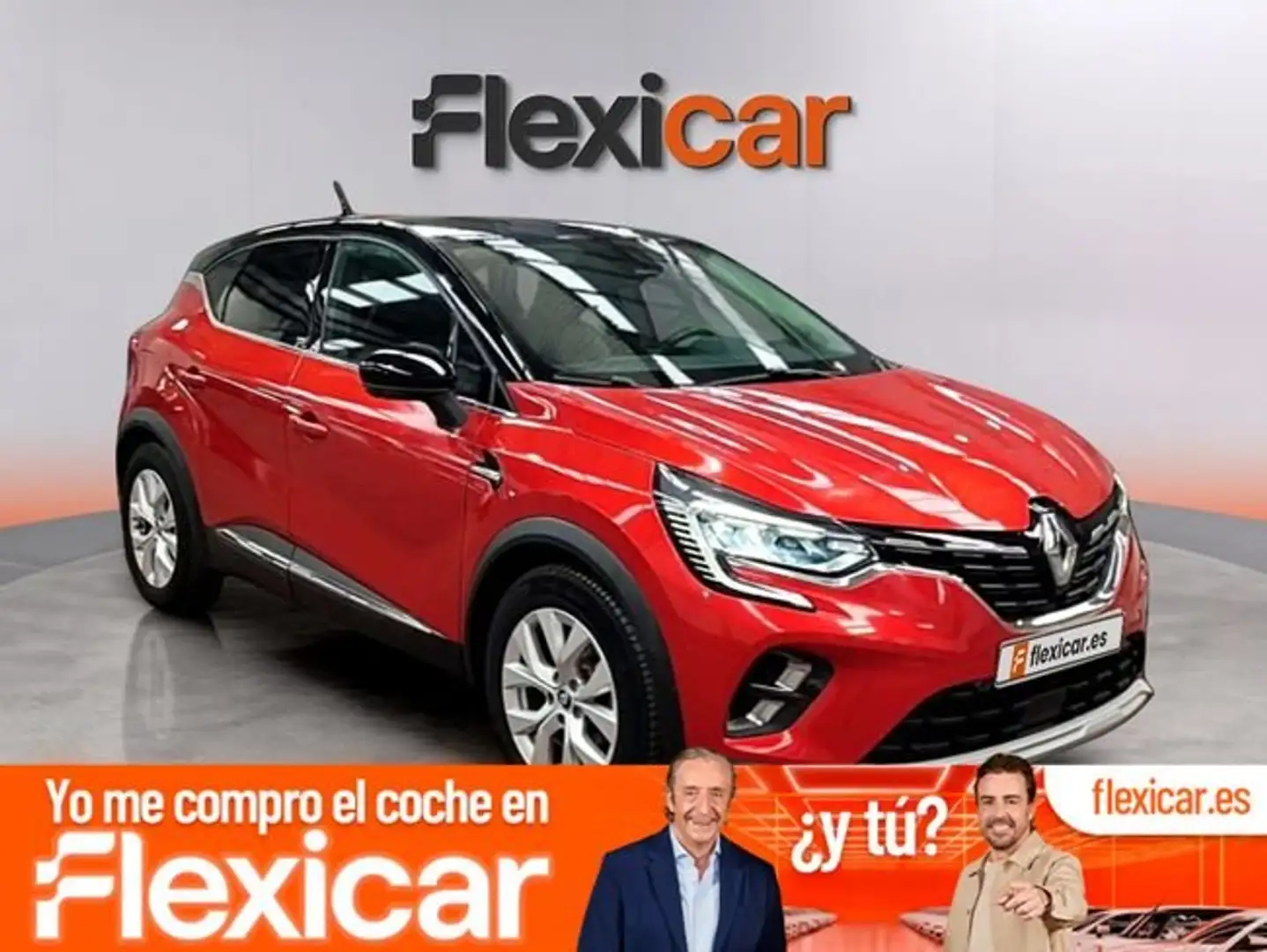 Renault Captur E-TECH Híbrido Intens 105kW Rojo - 1