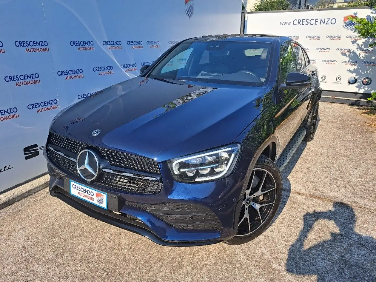 Mercedes-Benz GLC 300 e 4Matic Plug-in hybrid Coupé Premium Blu/Azzurro - 2