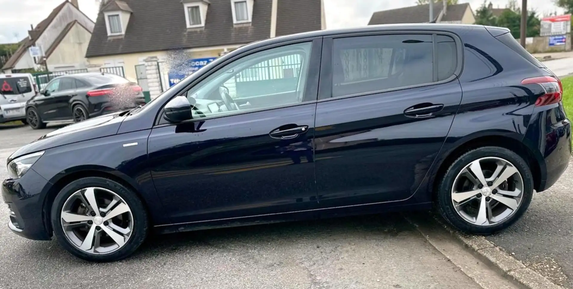 Peugeot 308 1.2 PT 130 CH style EAT8 Bleu - 2