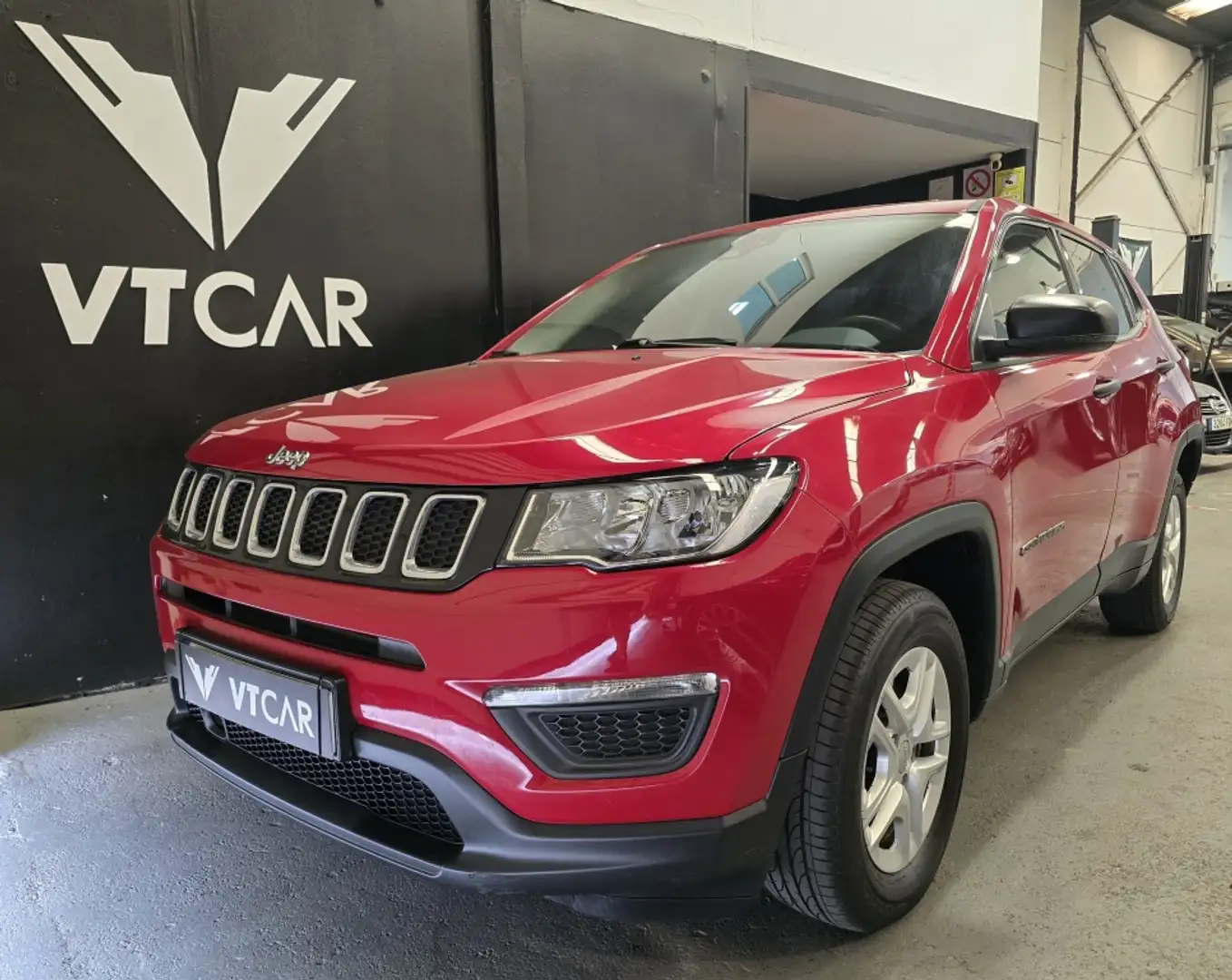 Jeep Compass 1.6 Mjt Sport 4x2 Rojo - 1