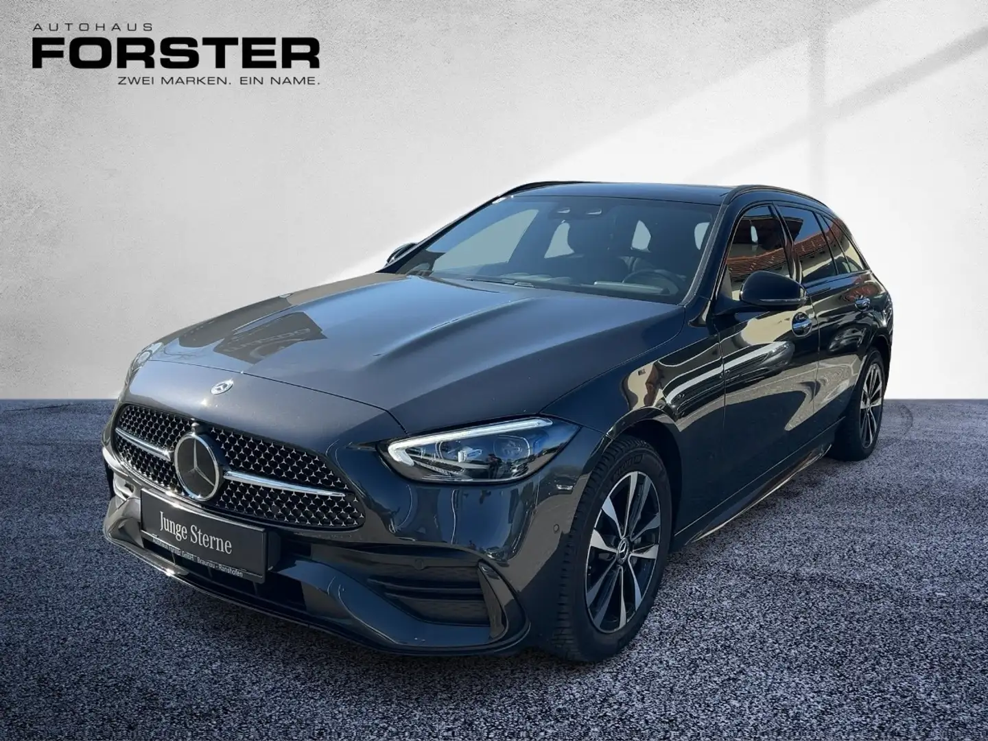 Mercedes-Benz C 300 e T-Modell AMG Line AMG Pano Night FAP HUD Grau - 2