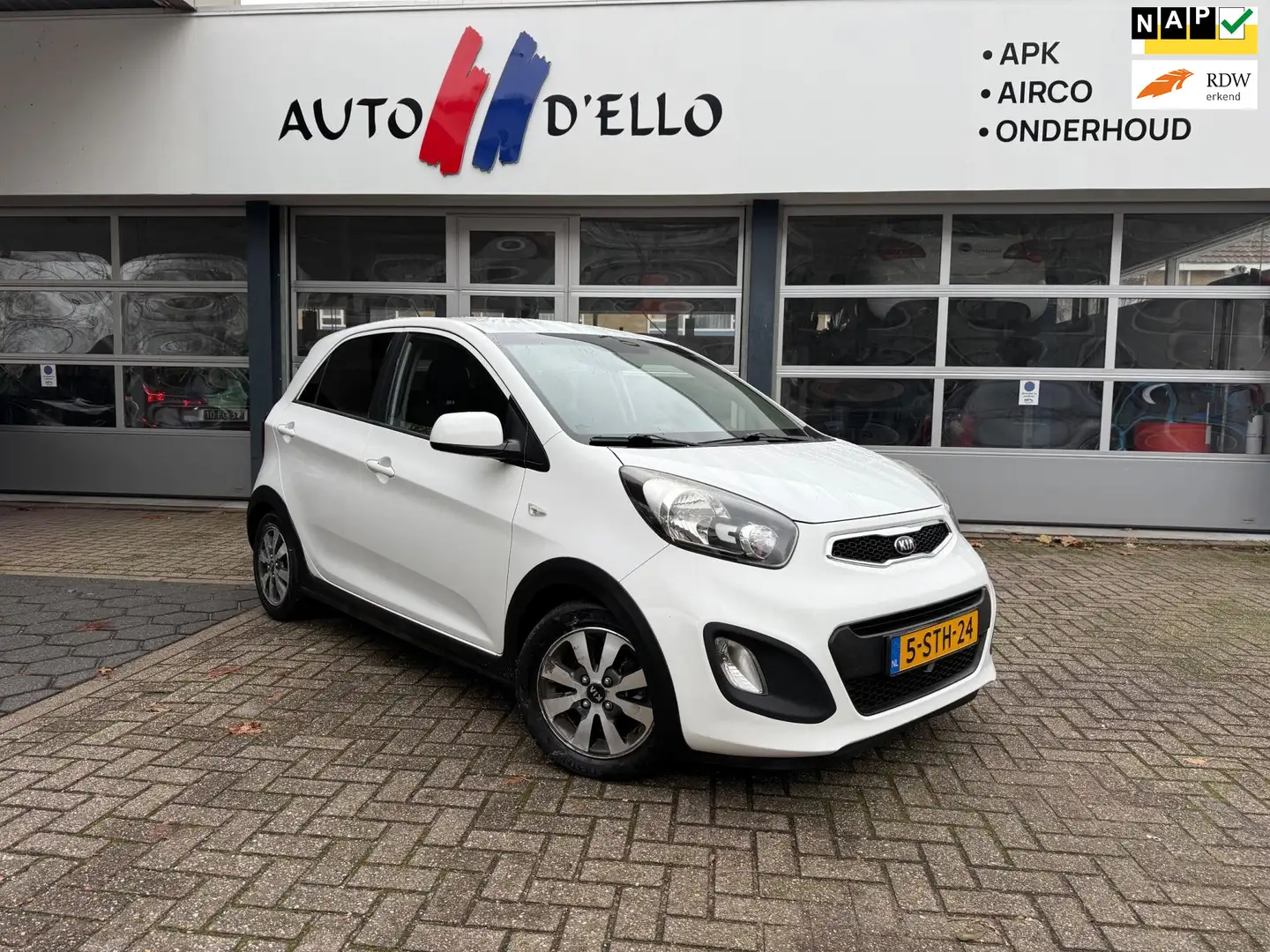 Kia Picanto 1.0 CVVT ISG R-Cross N 045/500 AIRCO-1E EIG- Wit - 1