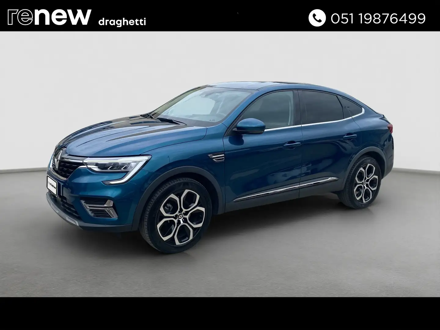 Renault Arkana 1.6 E-Tech full hybrid Intens 145cv AUTOCARRO Bleu - 1
