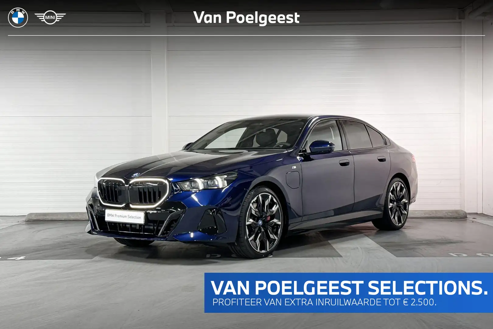 BMW 550 5 Serie Sedan 550e xDrive | M-Sport Pro | Travel P Azul - 1