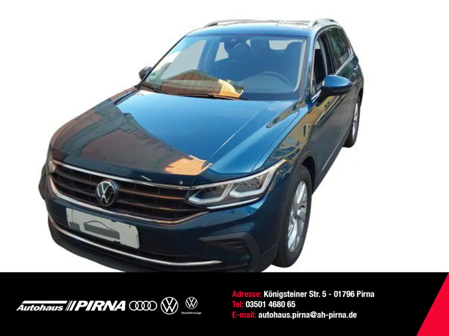 Volkswagen Tiguan 2.0 TDI Life DSG Standheizung IQ.Light Blau - 1