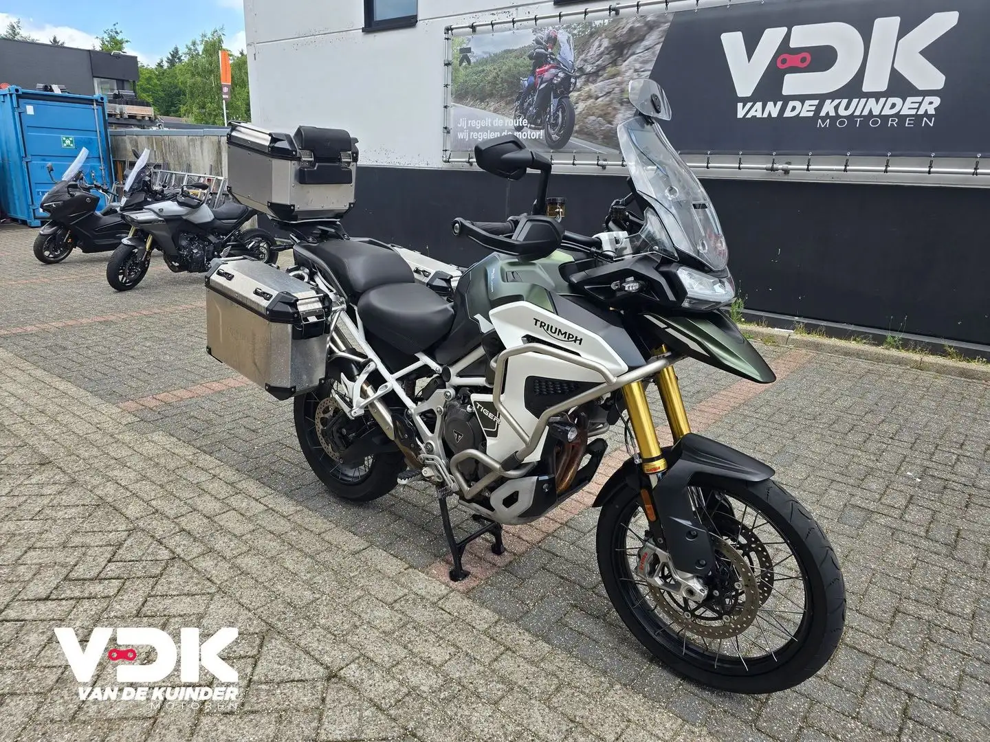 Triumph Tiger 1200 RALLY PRO Зелений - 2