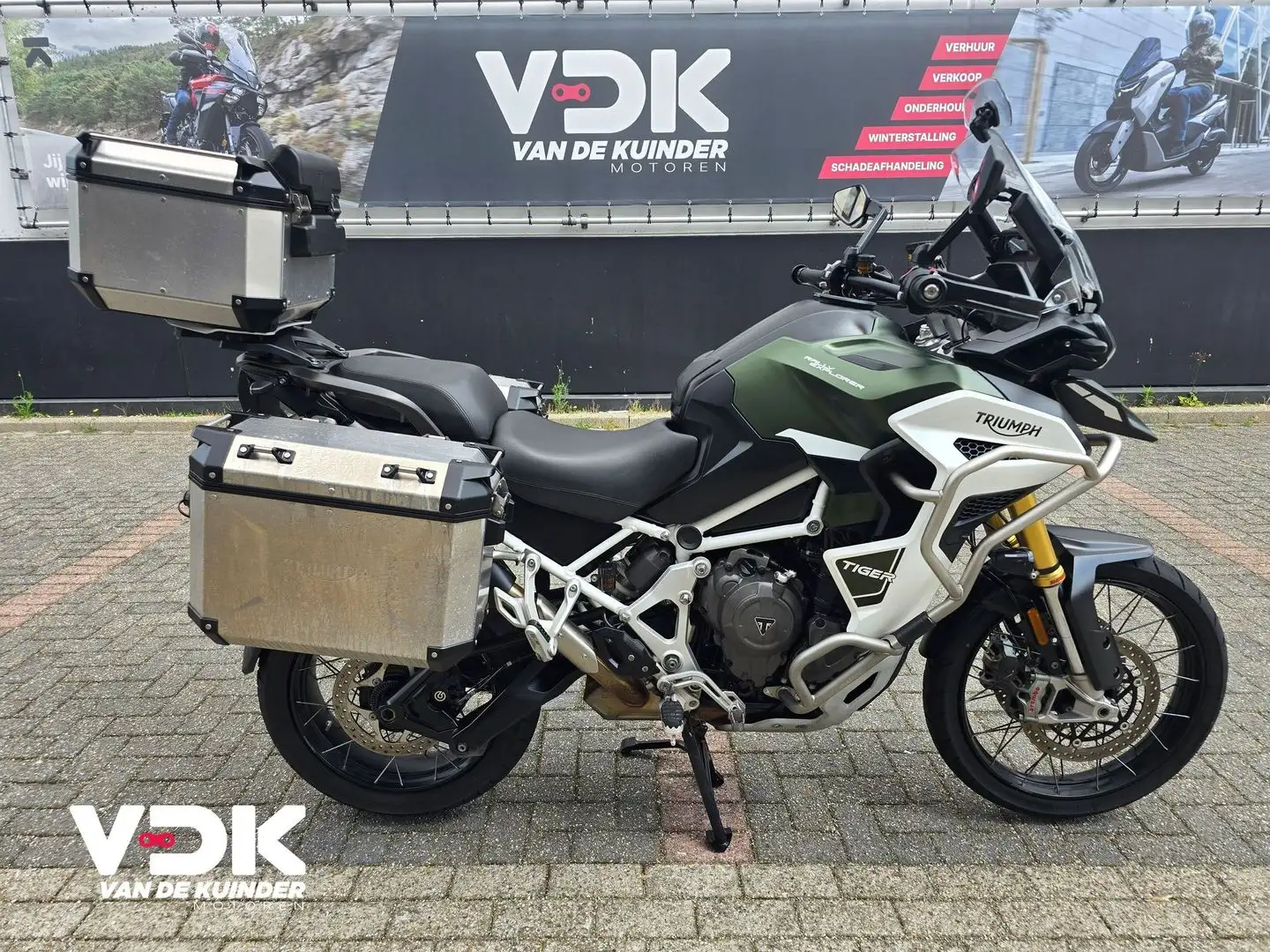 Triumph Tiger 1200 RALLY PRO Verde - 1