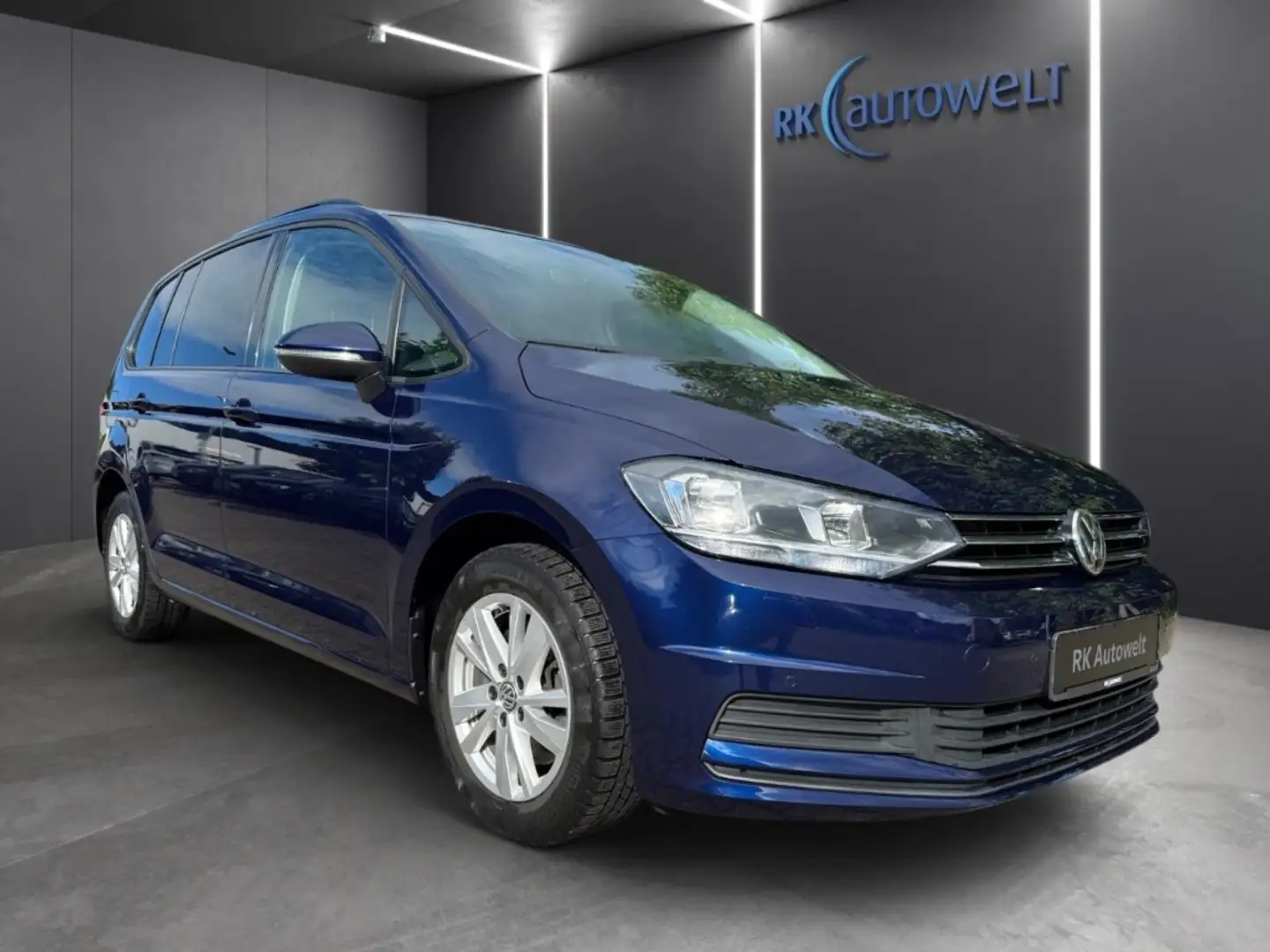 Volkswagen Touran Comfortline 1.5 TSI Navi Climatronic 7-Sitze Bleu - 2