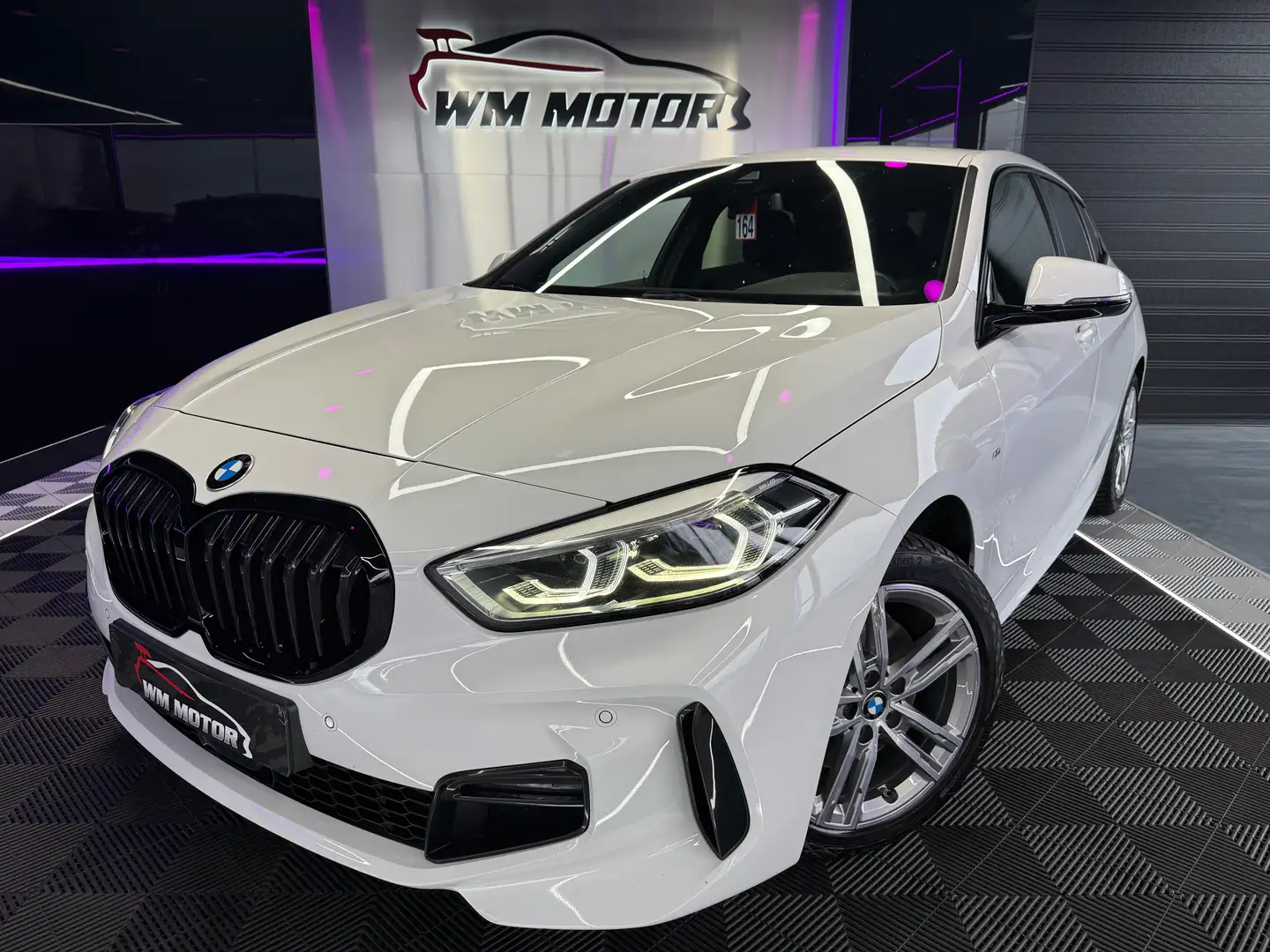 BMW 116 116 d  PACK M // 1er propriétaire // Garantie Blanc - 2