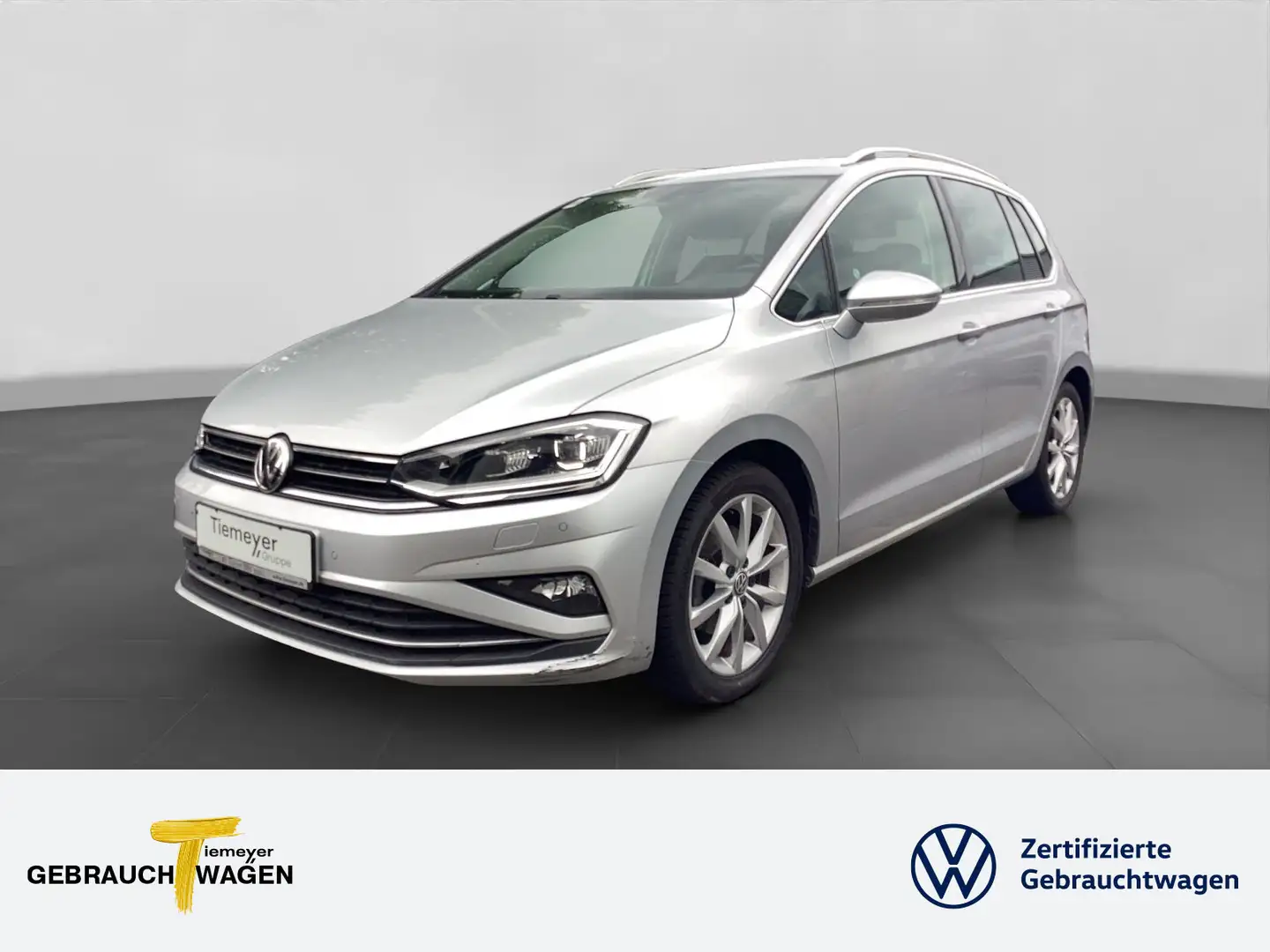Volkswagen Golf Sportsvan 1.5 TSI DSG HIGHLINE NAVI LM SHZG Silber - 1