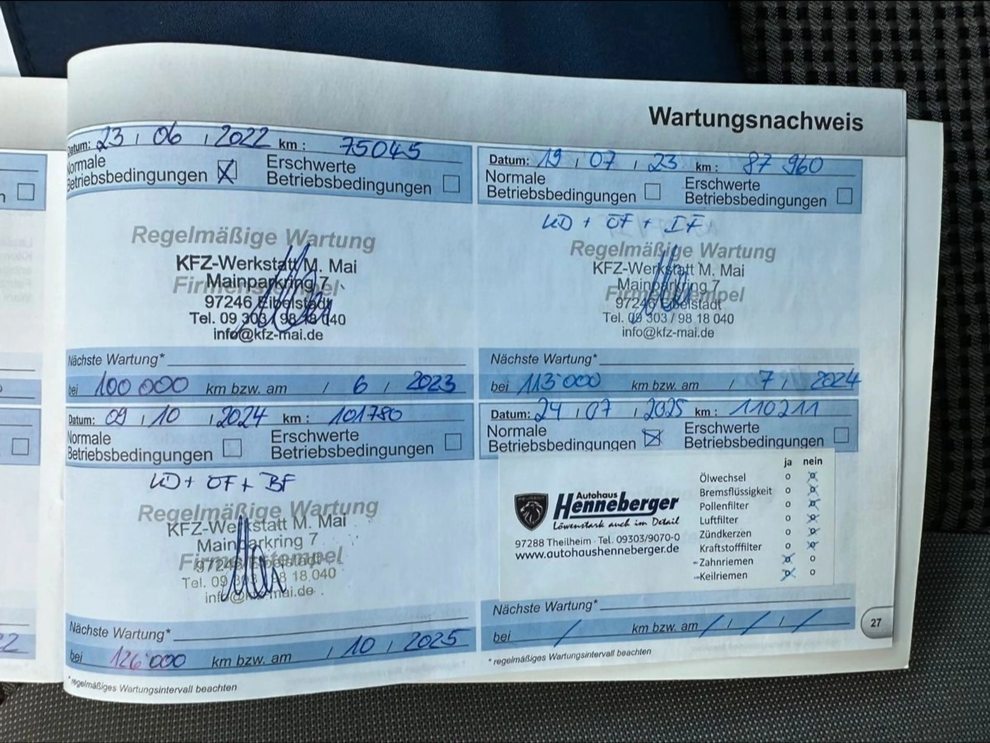 Peugeot Partner Tepee Allure  1.6 HDI Klima AHK Tüv Neu — photo 13