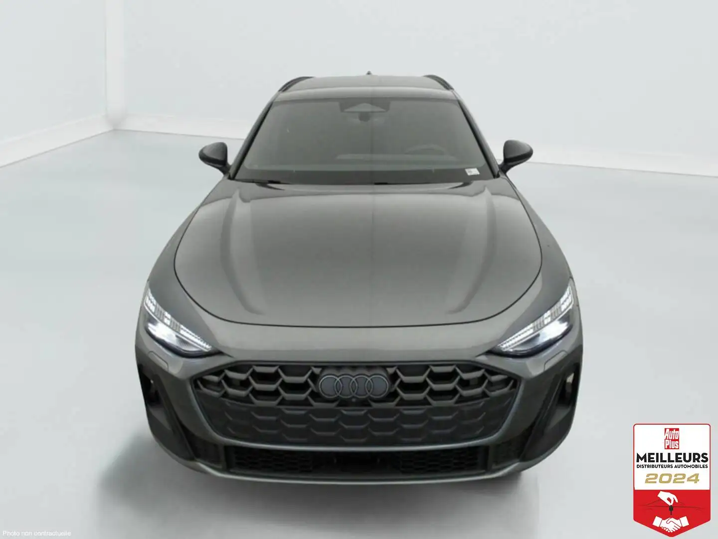 Audi A5 TDI Hybride 204 ch S tronic 7 S line Gris - 2