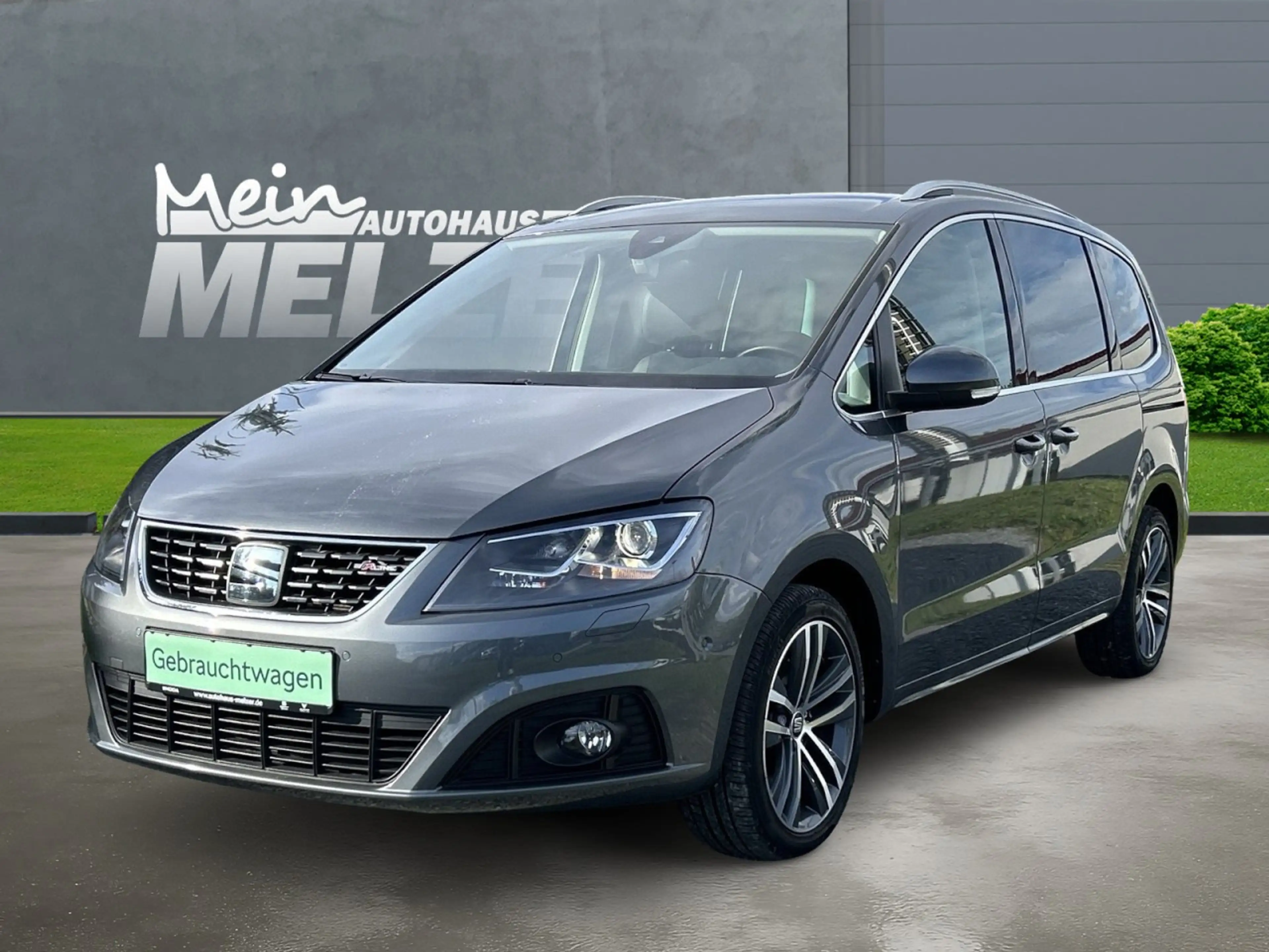 SEAT Alhambra FR-LINE 1.4TSI DSG AHK+NAVI+ACC+7-SITZE Klima