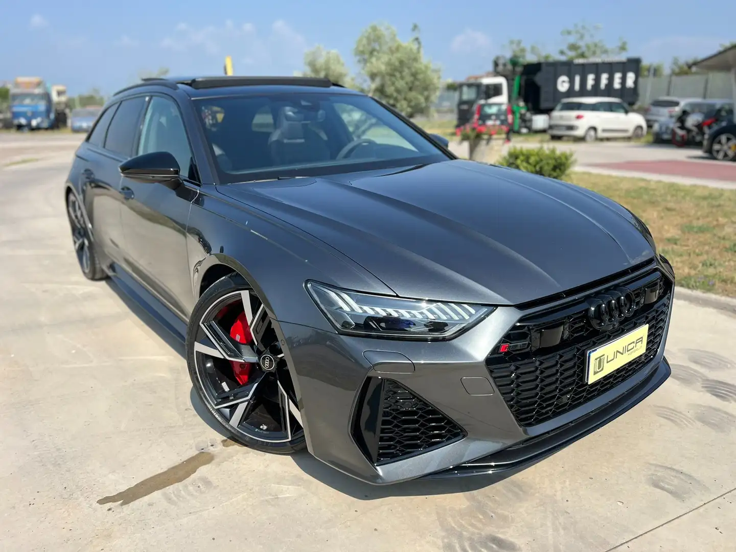 Audi RS6 Avant 4.0 600CV MHEV QUATTRO TIPTR. TETTO IVAESPOS Noir - 1