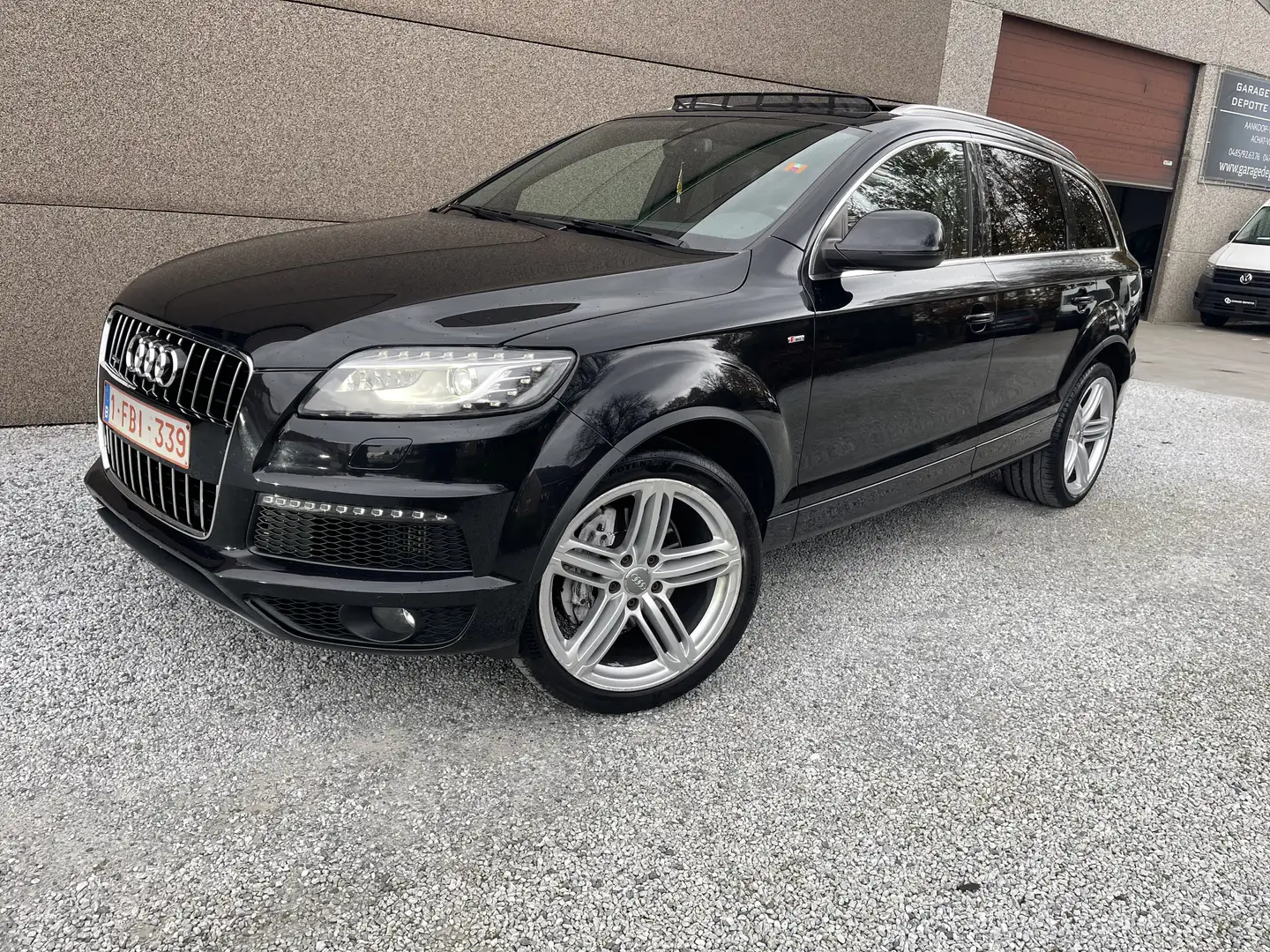 Audi Q7 Q7 3.0 TDi V6 S line FULL OPTIONS Noir - 2