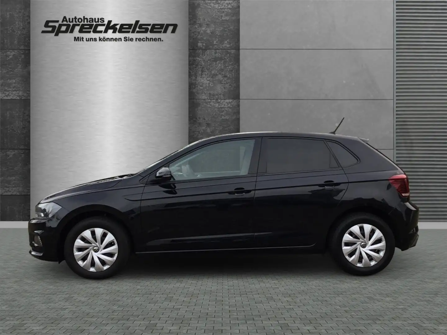 Volkswagen Polo 1.0 TSI Comfortline++Aut.++Klima++Sitzheizung Zwart - 2