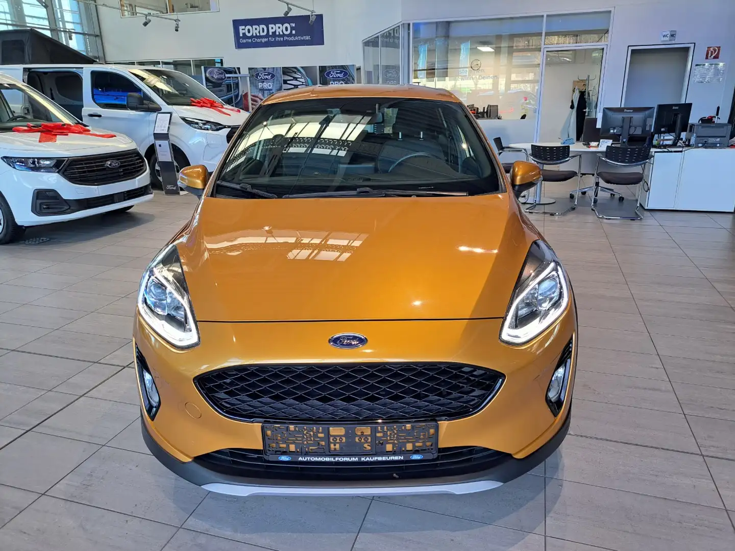 Ford Fiesta 1.0 EcoBoost Active Navi SHZ KlimaA Gelb - 2
