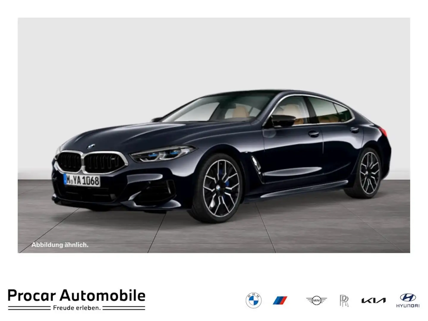BMW M850 i xDrive Gran Coupé HUD PANO ACC RFK NAVI Schwarz - 1
