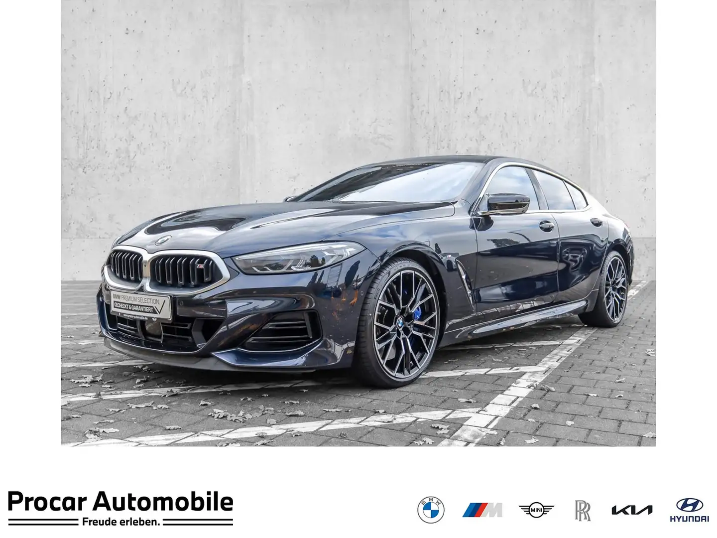 BMW M850 i xDrive Gran Coupé HUD PANO ACC RFK NAVI Schwarz - 1