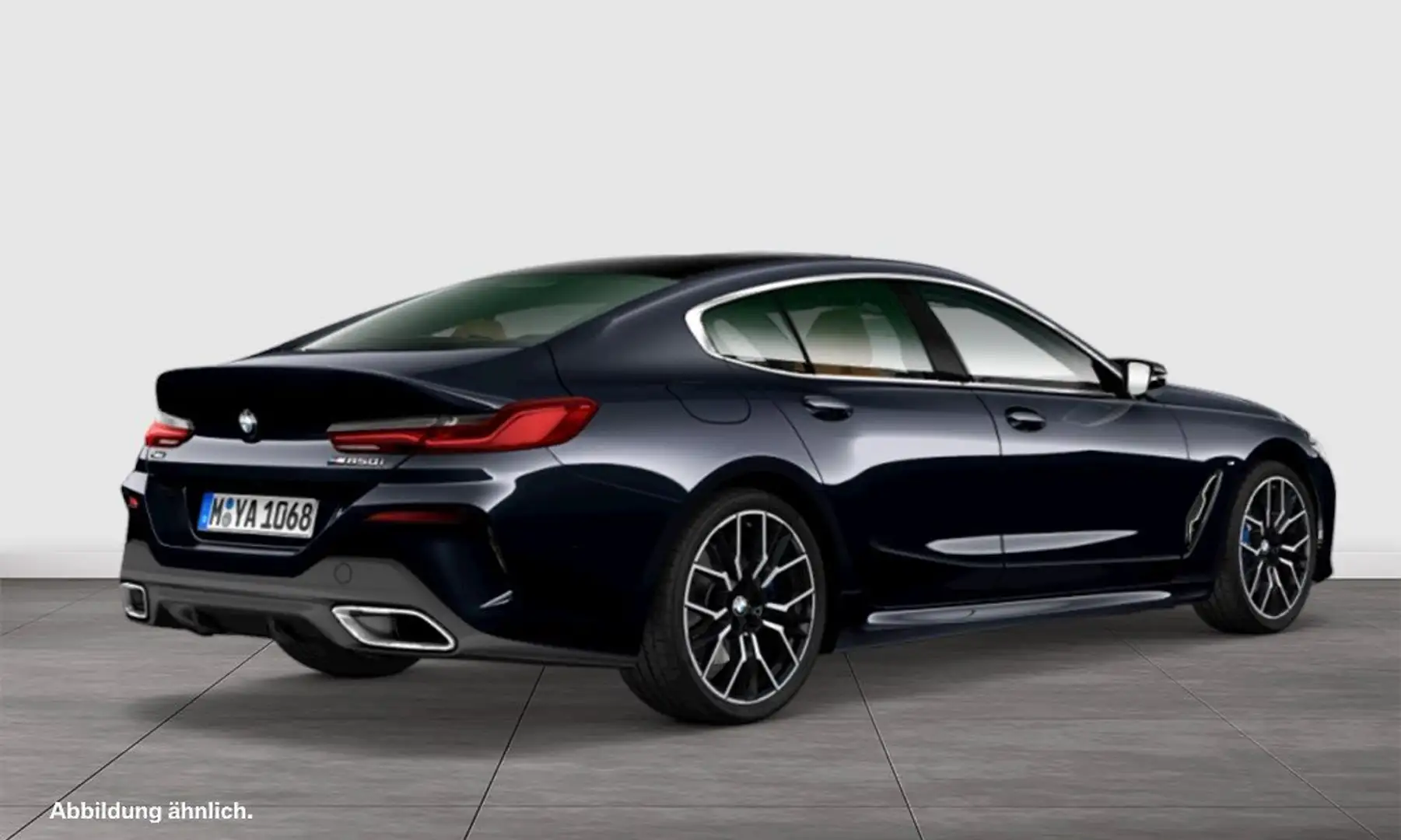 BMW M850 i xDrive Gran Coupé HUD PANO ACC RFK NAVI Schwarz - 2