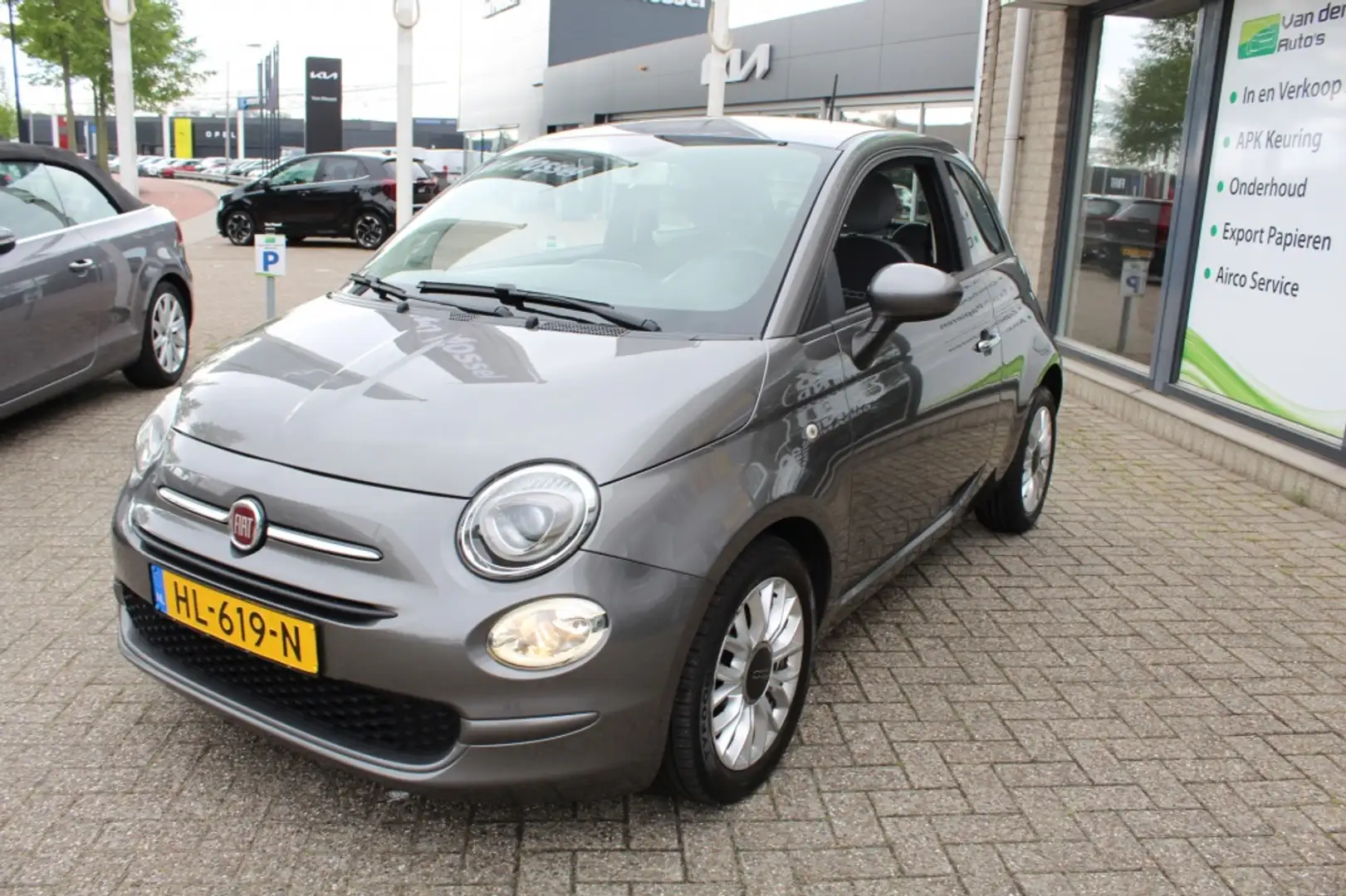 Fiat 500 0.9 TA T Popstar Grijs - 2