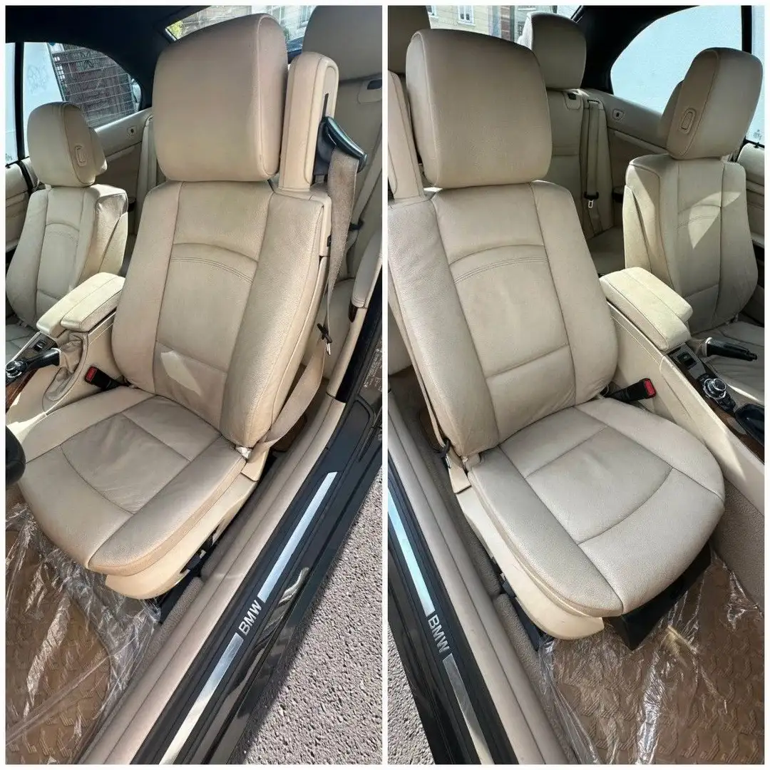 BMW 320 Cabrio Easy-Entry Soft-Close Memory Beige Noir - 2