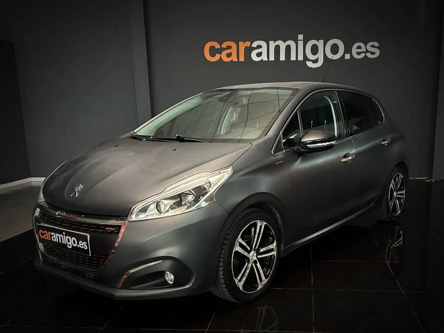 Peugeot 208 1.6BlueHDi S&S GT Line 120 Gris - 1