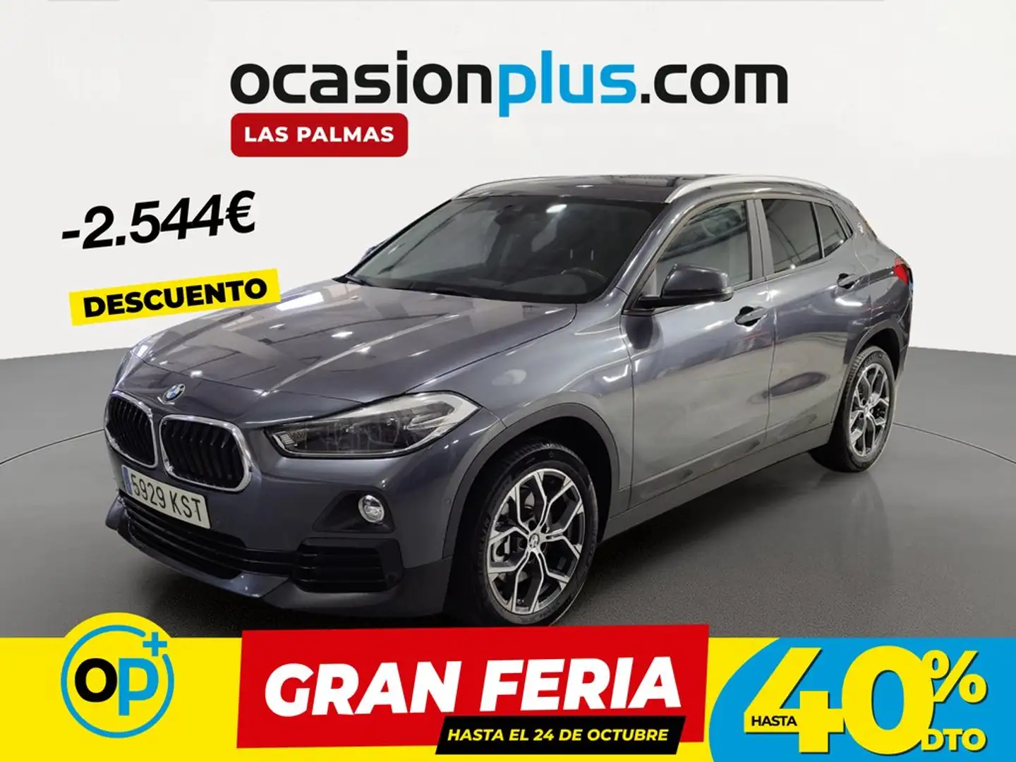 BMW X2 xDrive 20dA Gris - 1