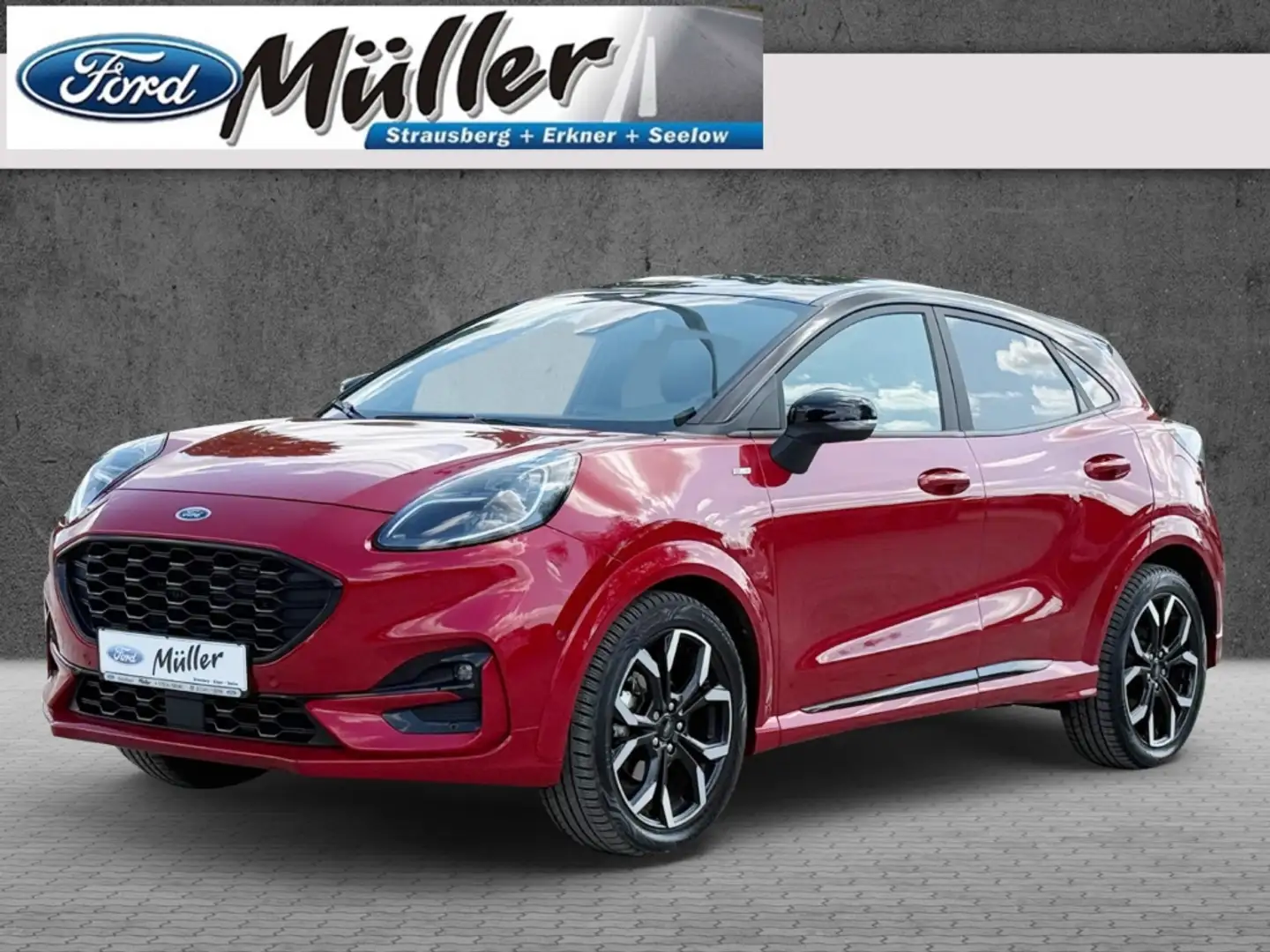 Ford Puma ST-Line X 1.0 EcoBoost Automatik LED ACC Rot - 1