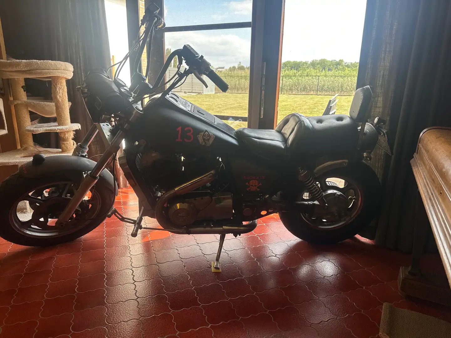 Honda VT 1100 Shadow Negru - 1