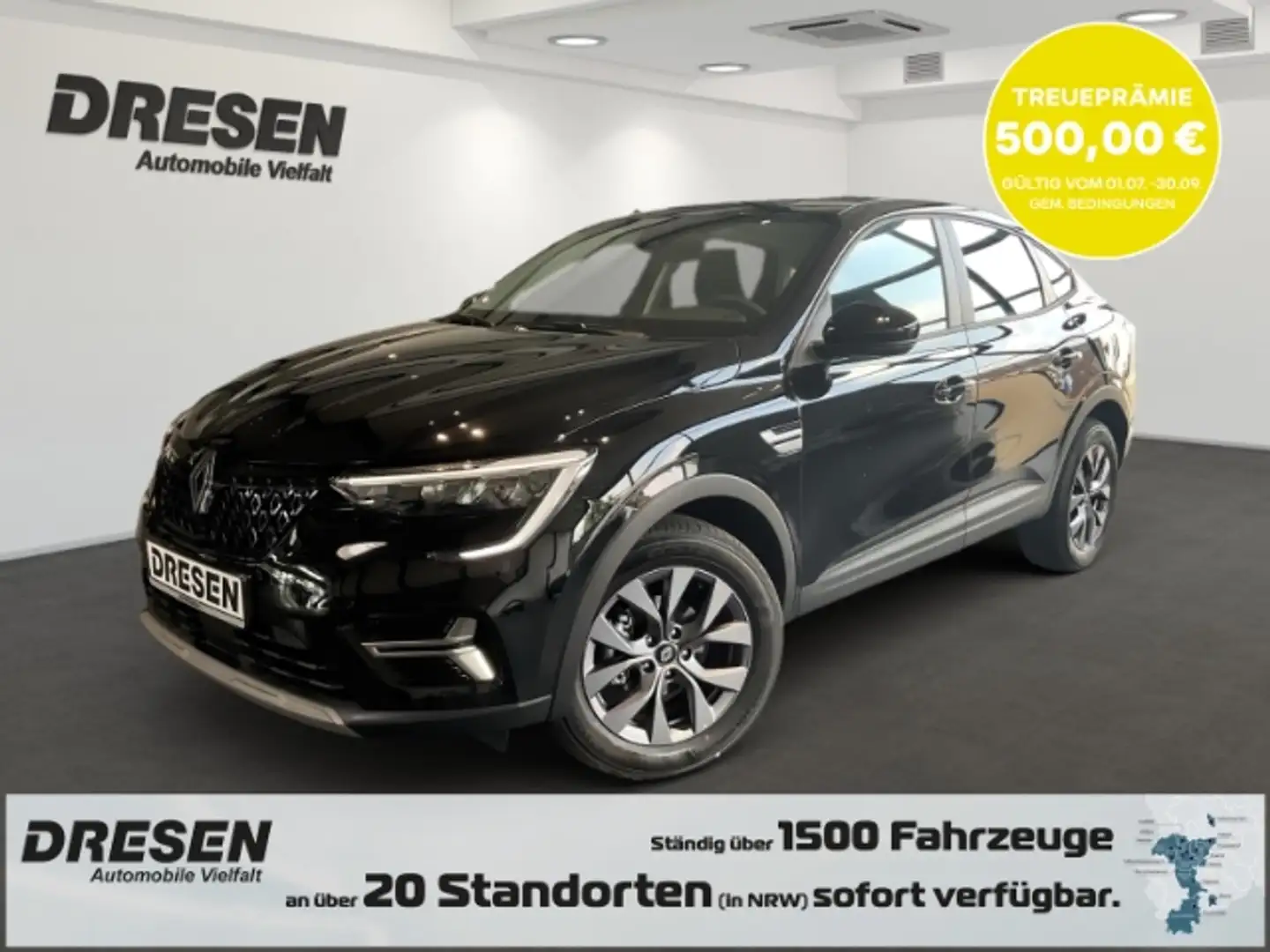 Renault Arkana 1.3 TCe 140 Mild-Hybrid EU6e EDC EVOLUTION NAVI KE Schwarz - 1