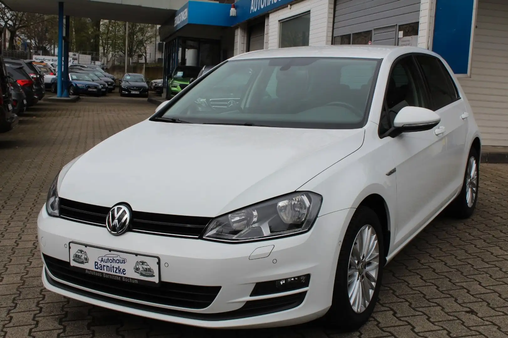 Volkswagen Golf VII Cup BMT * Klimaauto. * Scheckheft * PDC Wit - 1