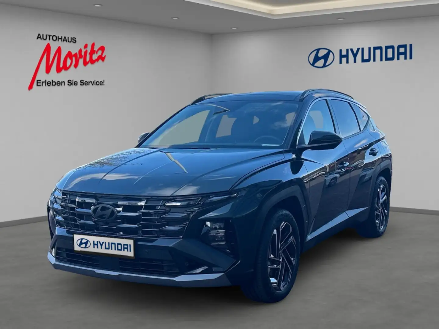 Hyundai TUCSON 1.6 CRDi Prime Panorama-Glas-Schiebedach 360°Kamer Grün - 1