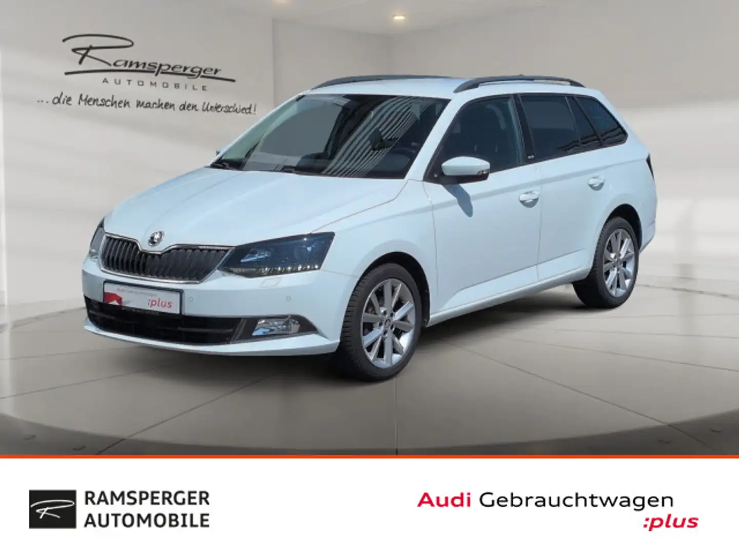 Skoda Fabia Combi Ambition 1.4 DSG Wit - 1