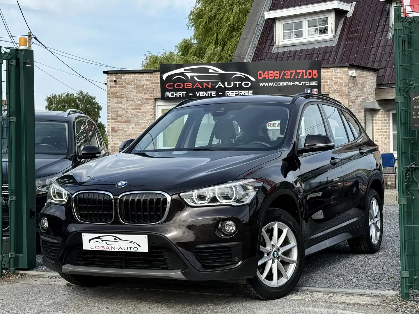 BMW X1 2.0 dAS sDrive18 ✅BOÎTE AUTO✅GARANTIE 12 MOIS Brun - 1