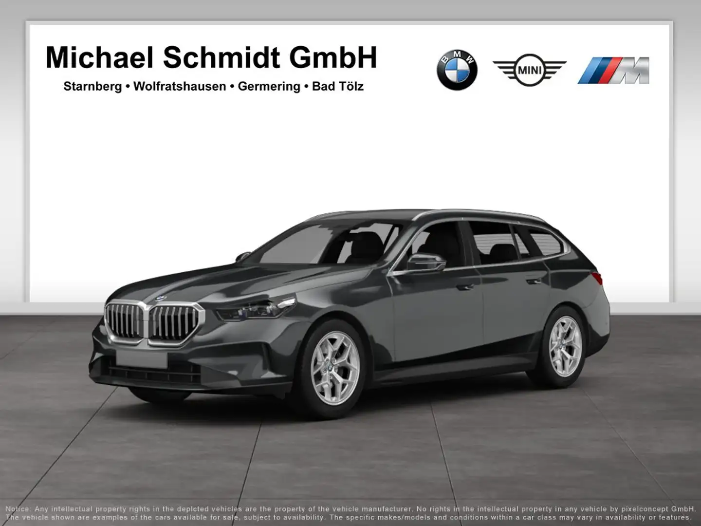 BMW 540 d xDrive Touring M Sportpaket DAB LED AHK Grau - 1