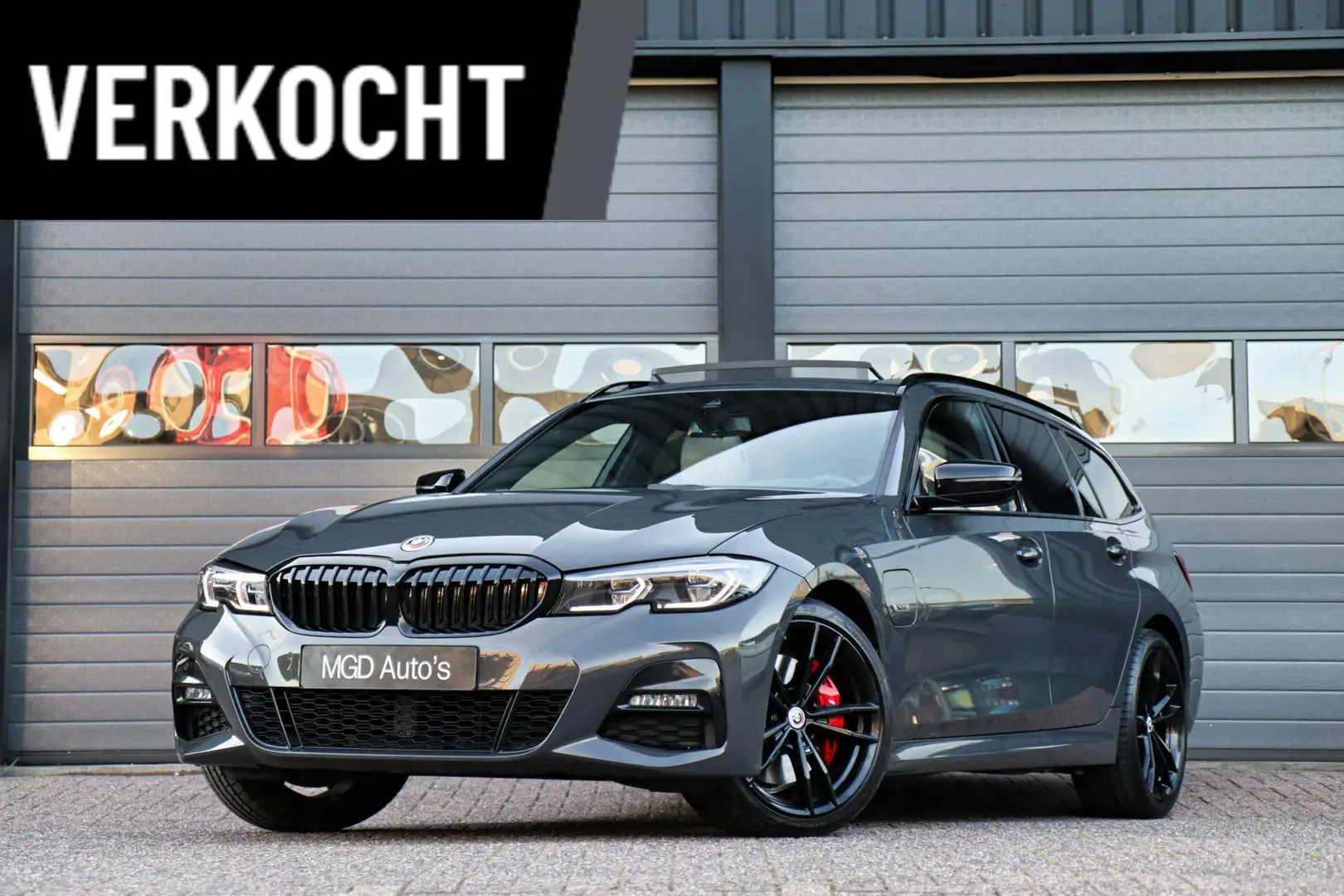 BMW 330 3-serie Touring 330e M-Sport M-Pakket /LASER-LED/H Gris - 1